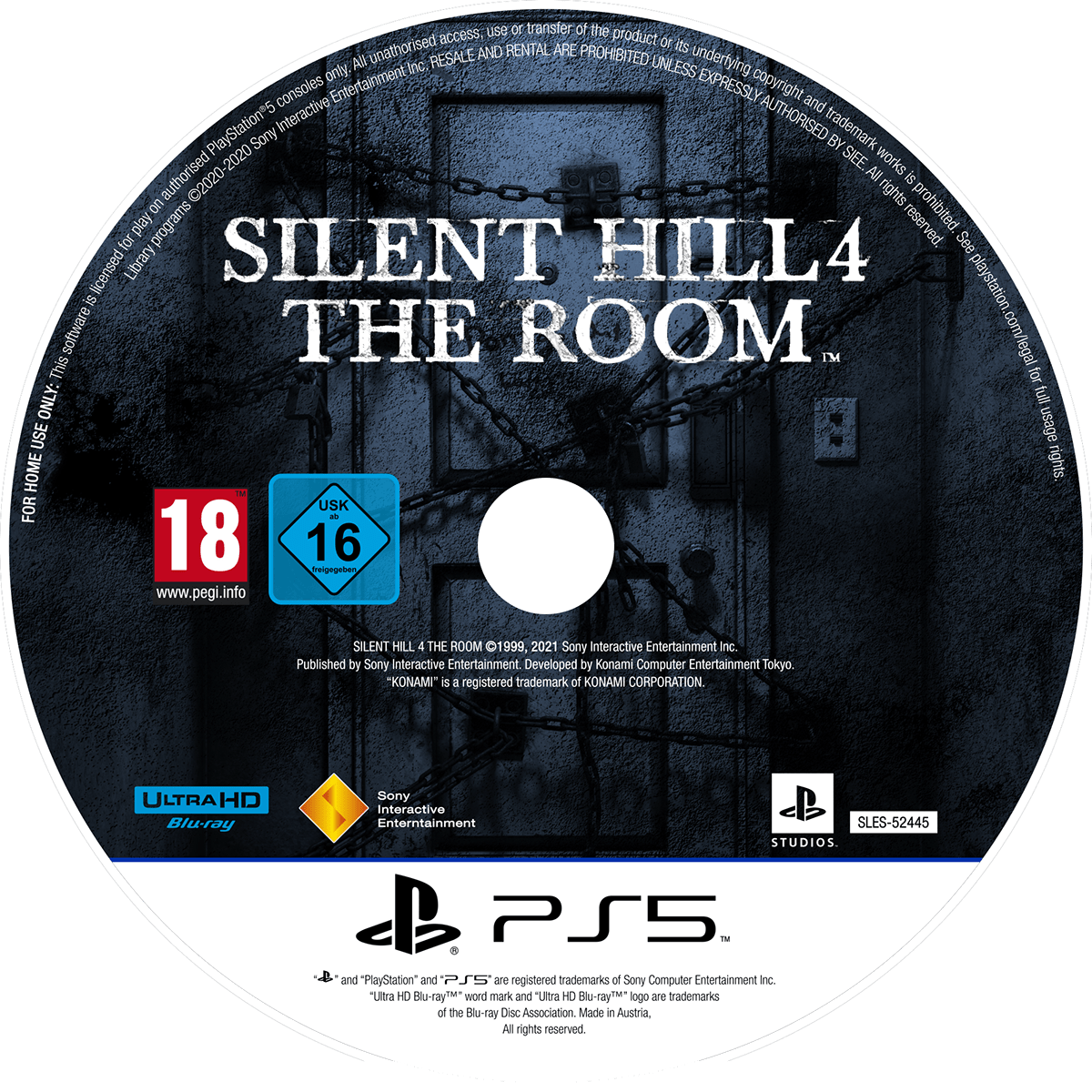 akira yamaoka konami playstation ps5 silent hill SILENT HILL 4 THE ROOM Sony Team Silent Europe japan