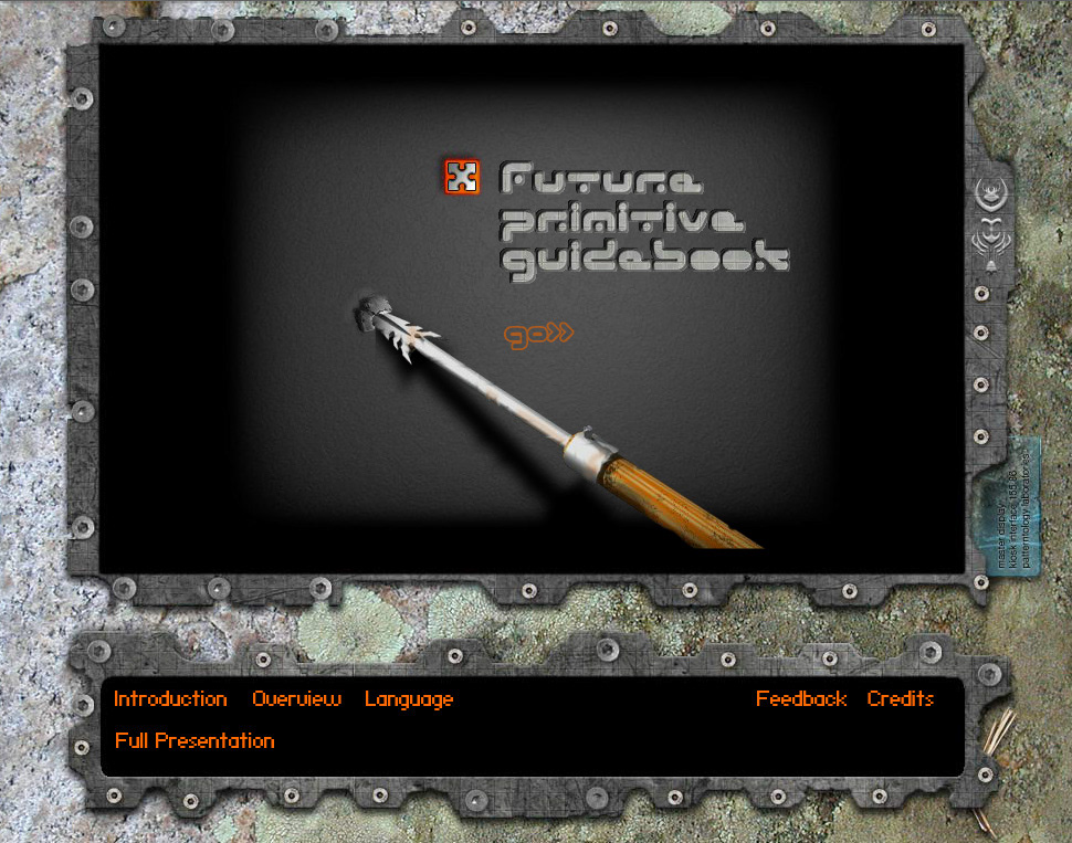 Future Primitive Guidebook Flash primitive interactive future tom baumgartner