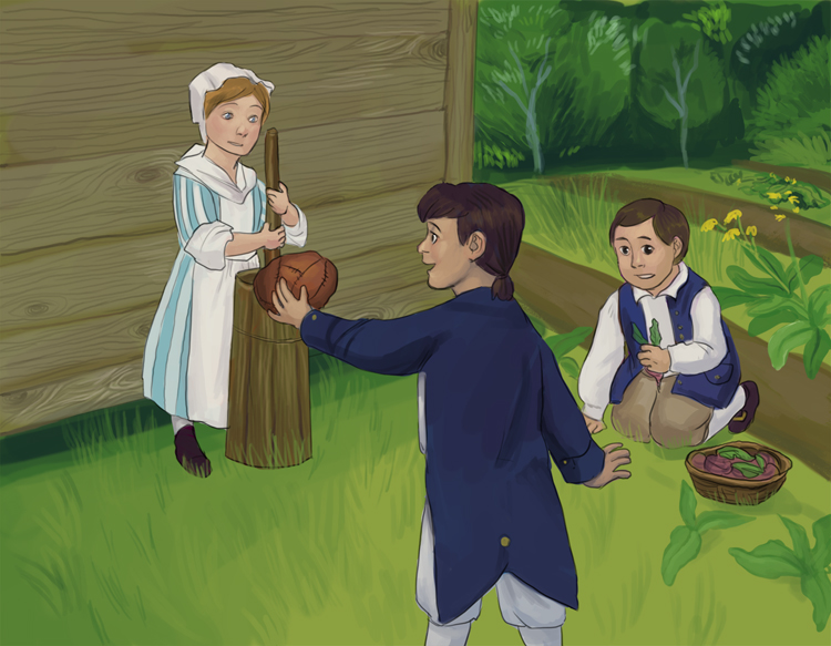history American History Revolutionary War children ebook ILLUSTRATION  colonial times