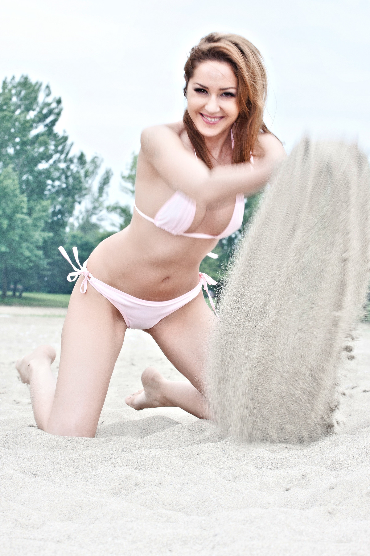 bikini  swimwear  Beach  MODEL  araina  COCOTANGO  Photography  Summer  sand