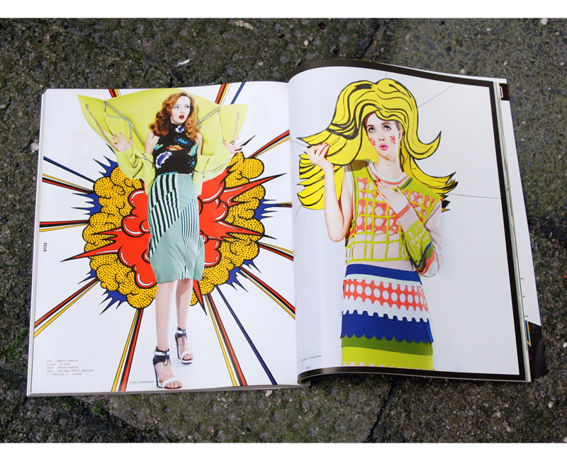 elwira rutkowska cumboy cumformers Mondria neopop de stijl  digital art  fashion  styling paper decoration
