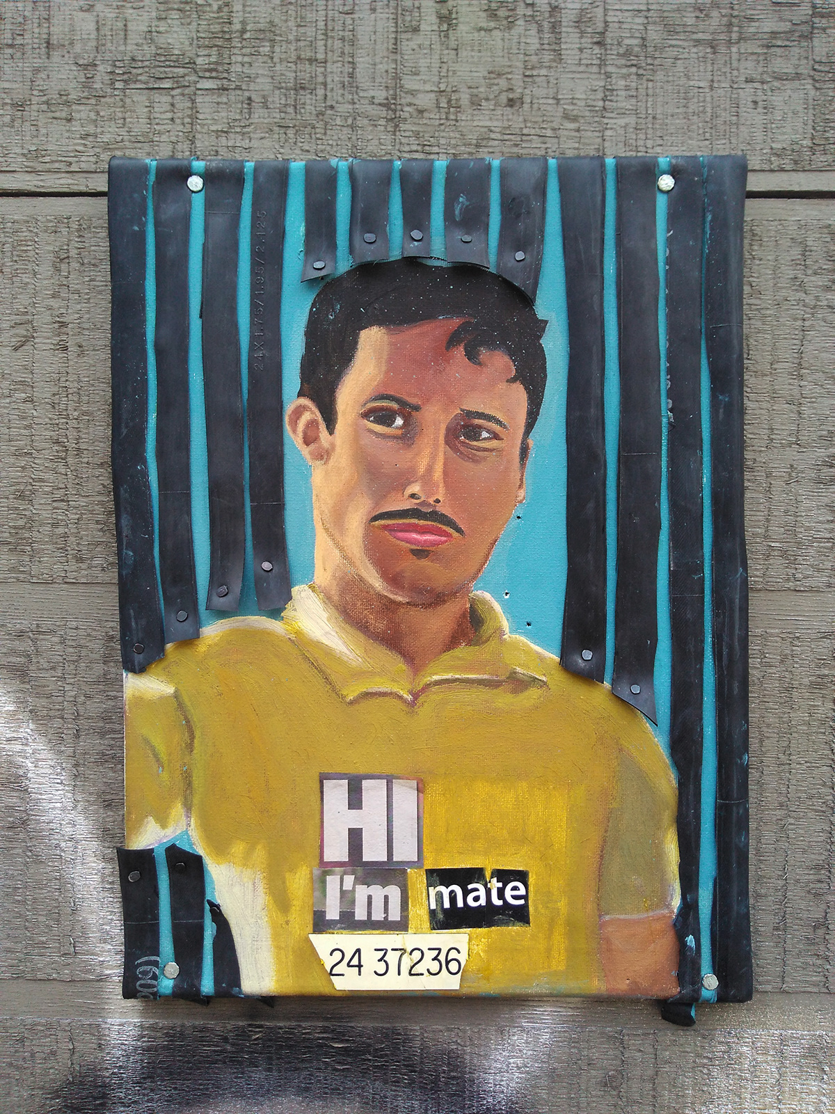 mate prison Australia portrait