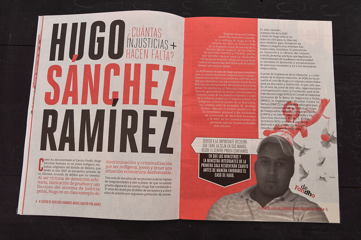 social design Justice Design social innovation innovation migration mexico Centro Prodh magazine newsletter