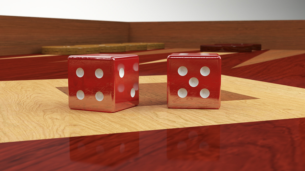 3D dice vray 3ds max 3ds Games modeling model texture