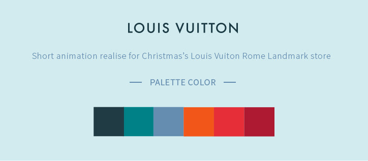 Vuitton Christmas on Behance