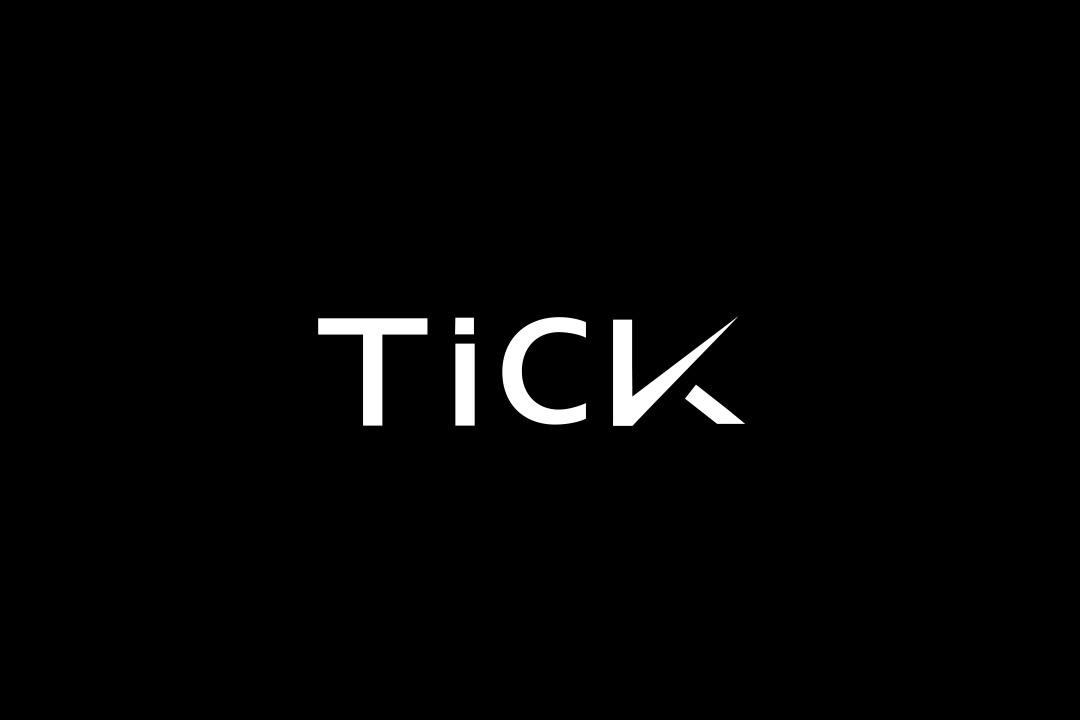 tick typographic typography   logo design vector graphic creative branding  art