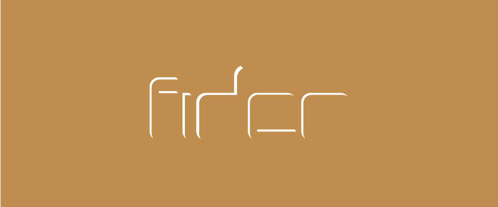 Surf brand fideo logo identity