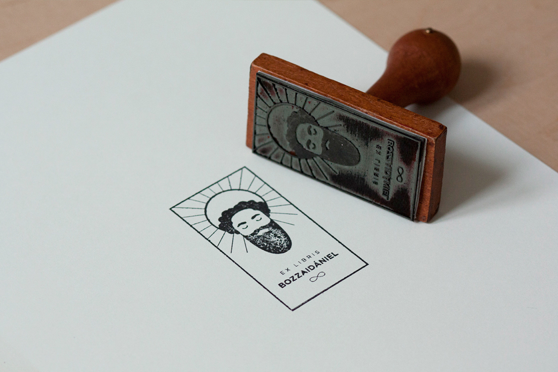 exlibris Exhibition  stamp poster Booklet sticker