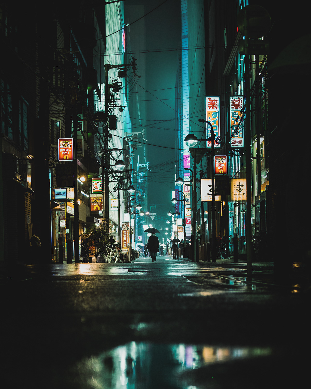 Art Director cinematic Cyberpunk japan Moody night night photography Photography  rain urbex