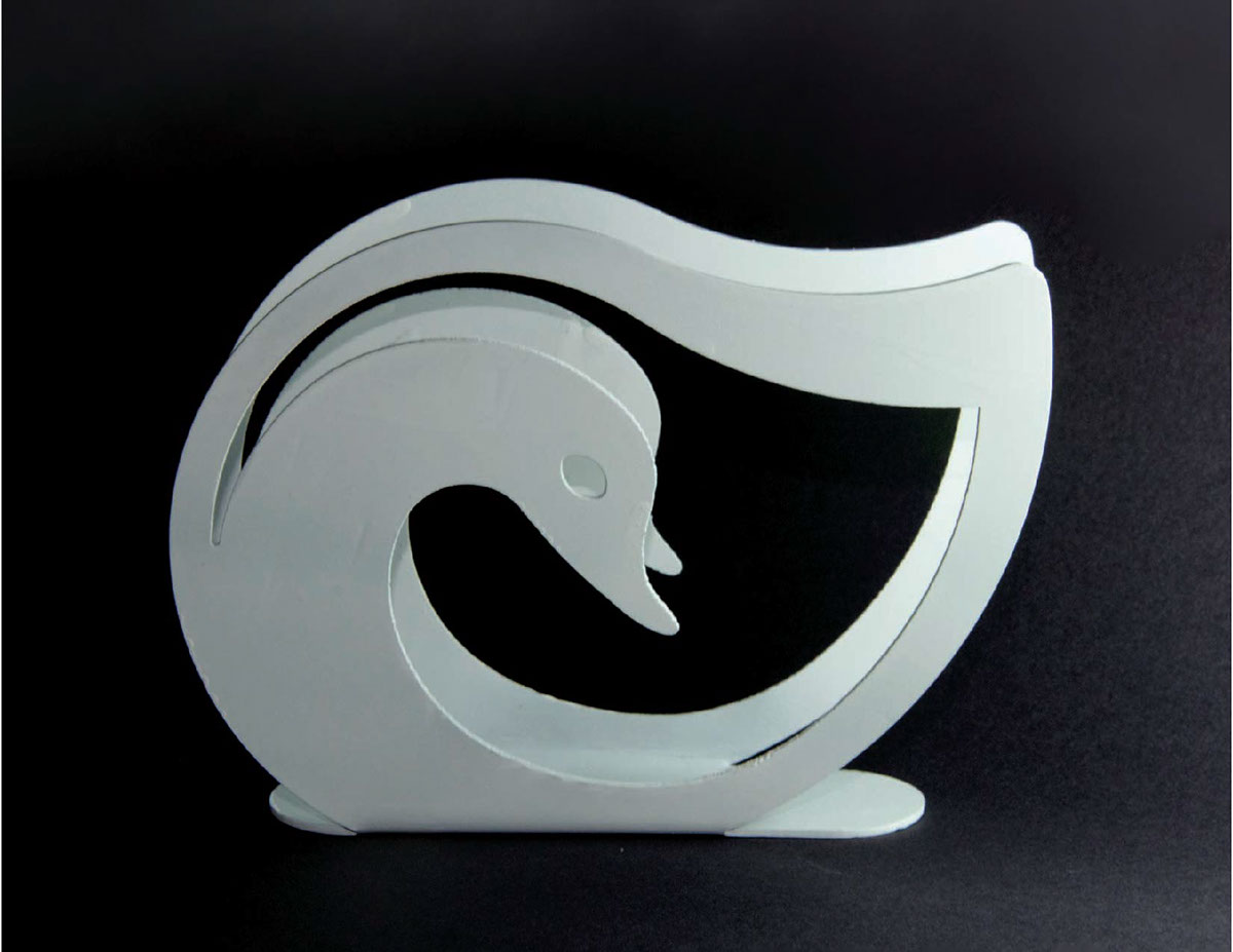 swan holder Accessory napkin