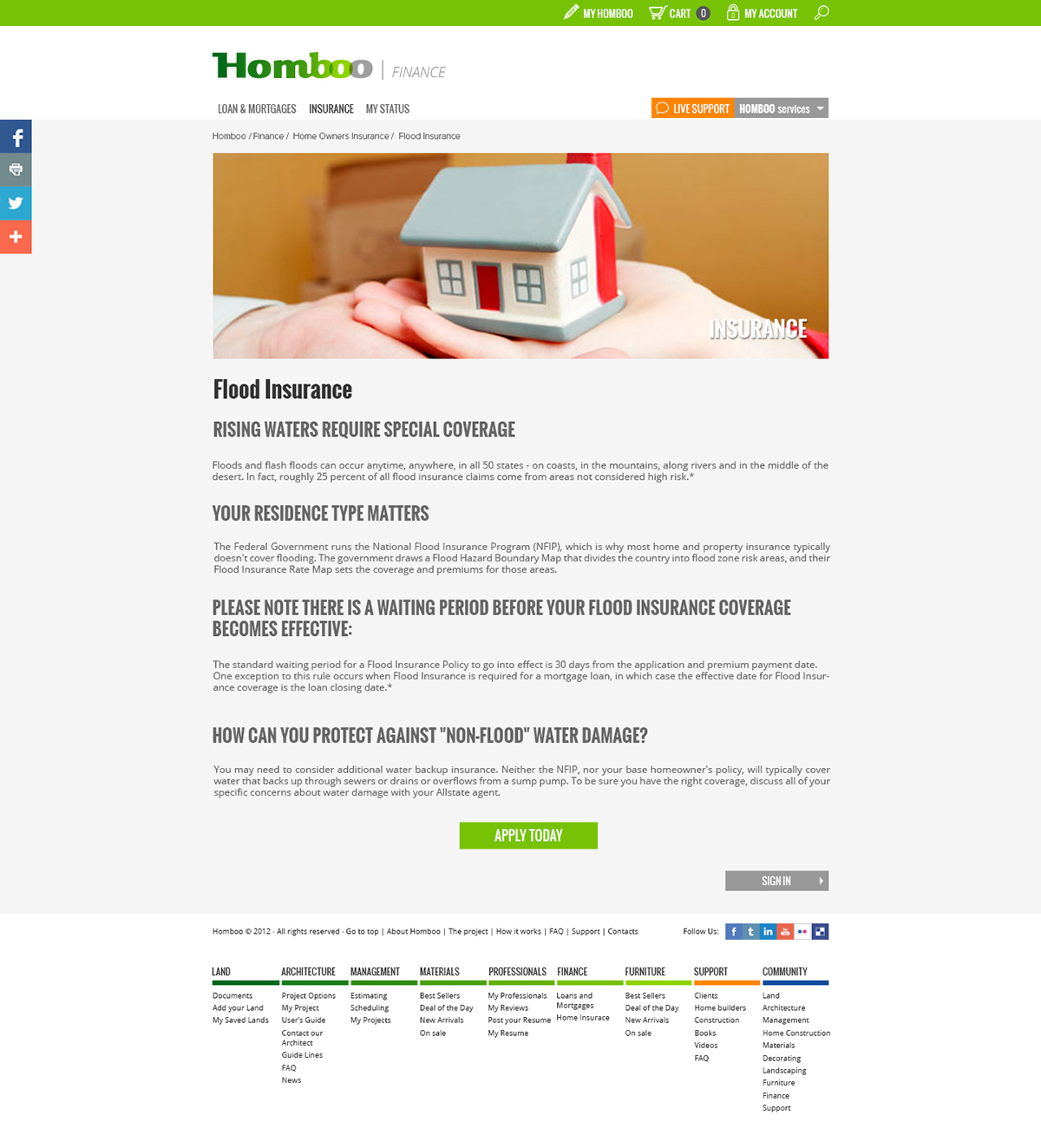 web page design homboo