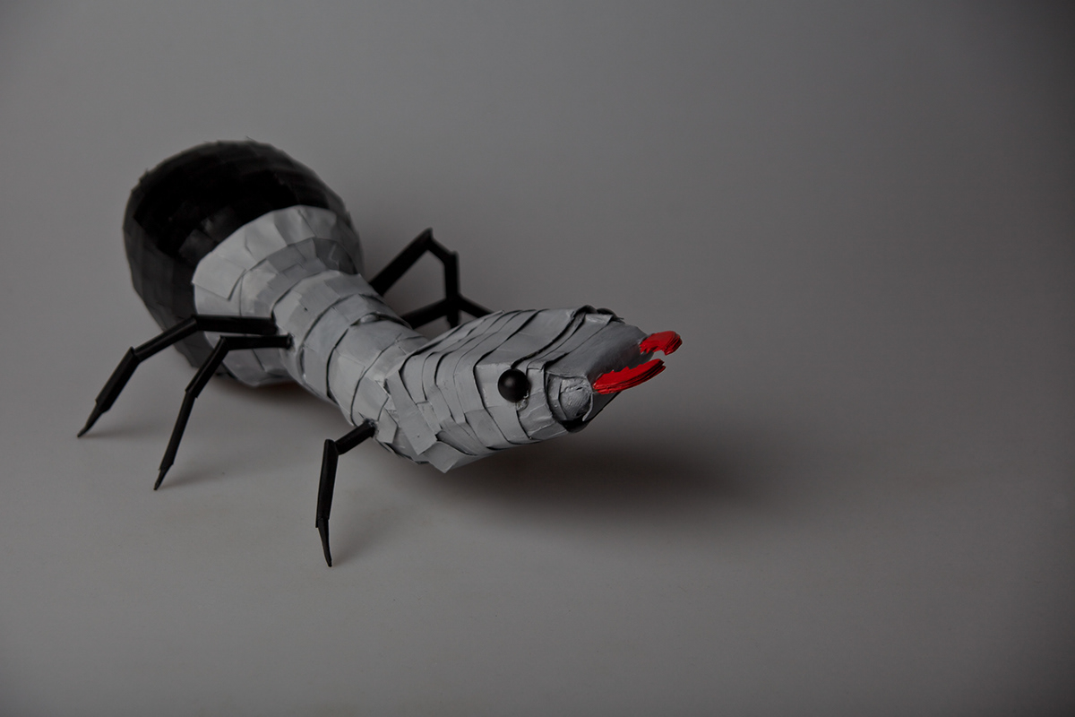 paper sculpture sculpture ant