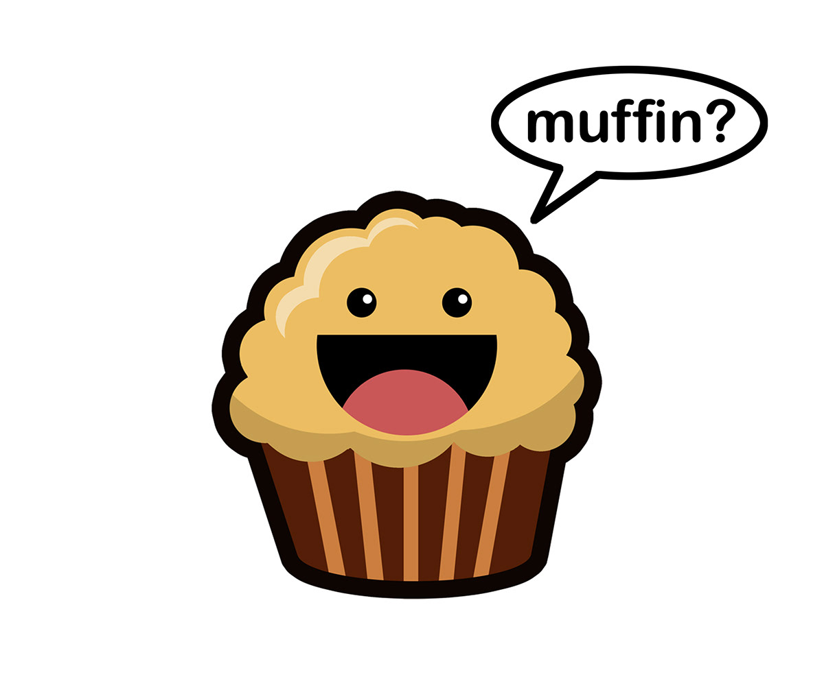 muffin cartoon