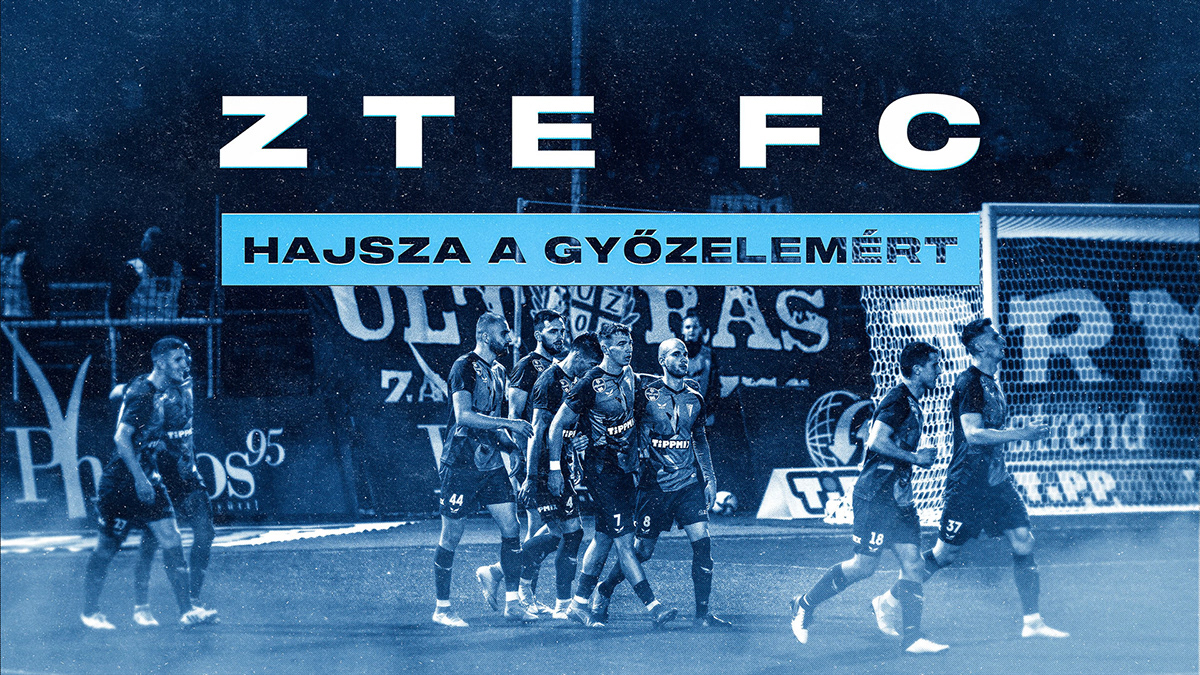 branding  club football footballclub identity offline online soccer Zalaegerszeg   ZTE