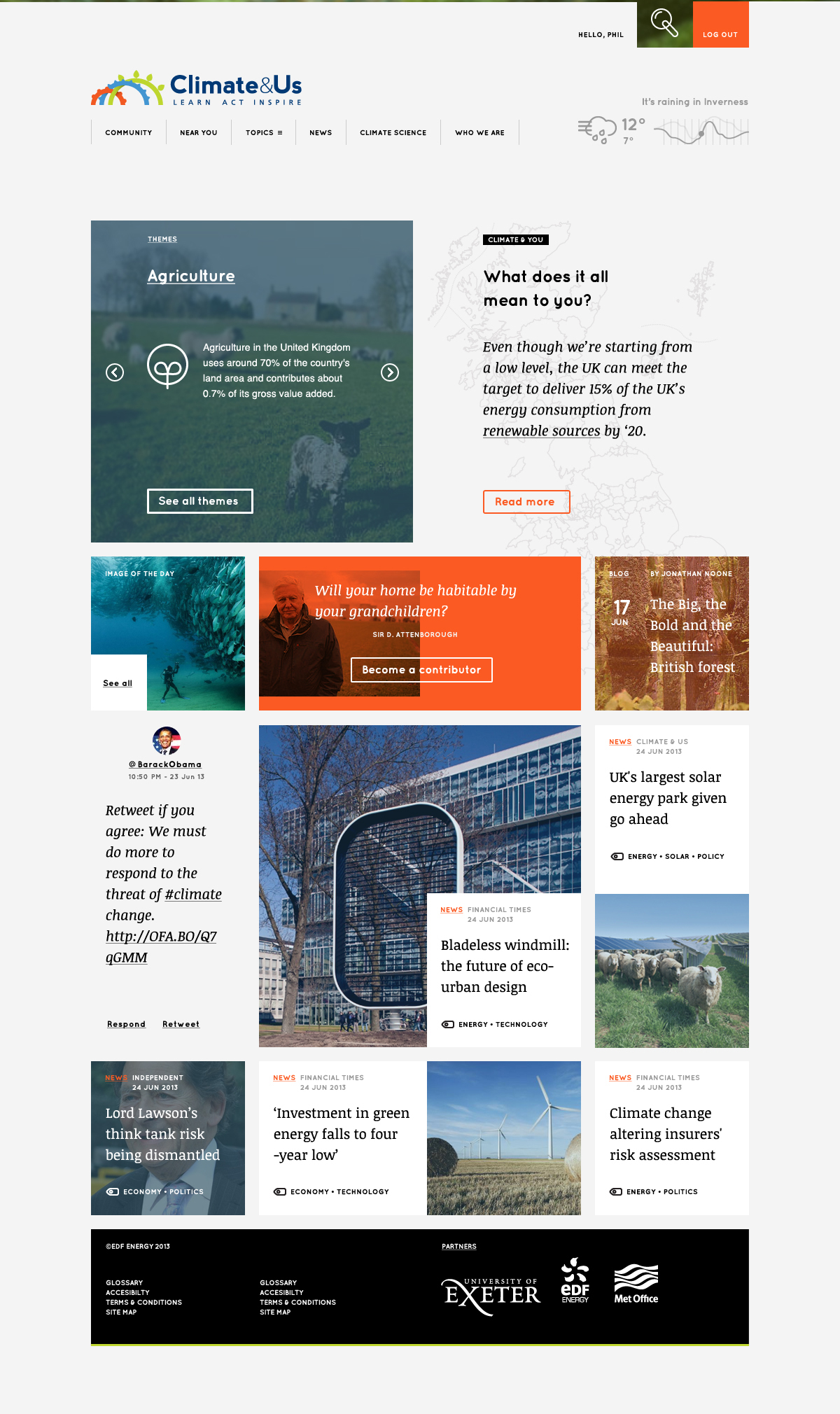 search  ecology editorial digital ux  content strategy information  Data full screen photography UI