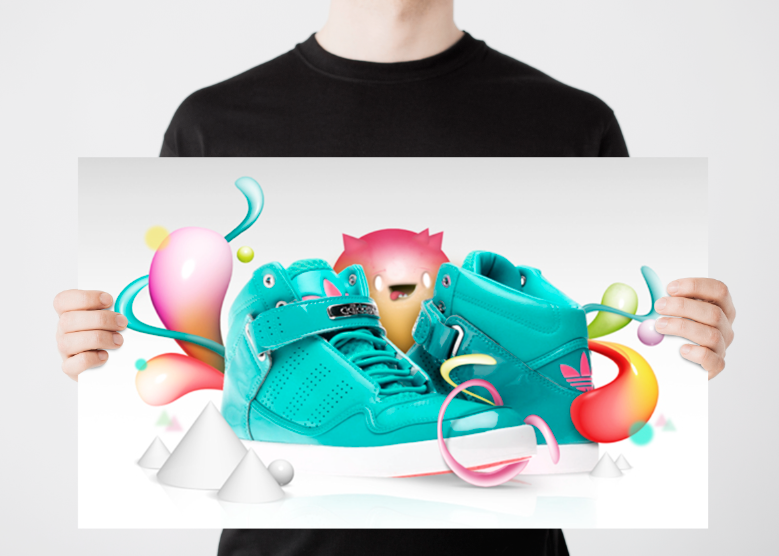 adidas PAUL MENDEZ  shoes color ILLUSTRATION 