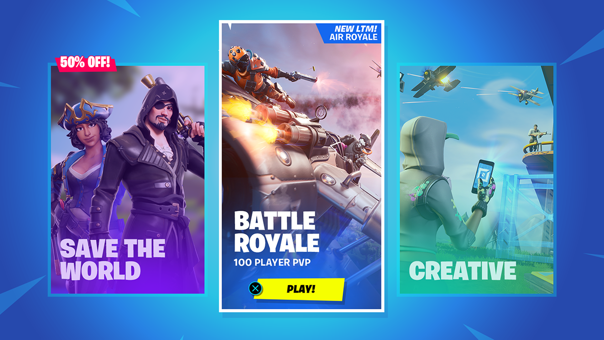 Concept Epic Games (Application UI/UX ) on Behance