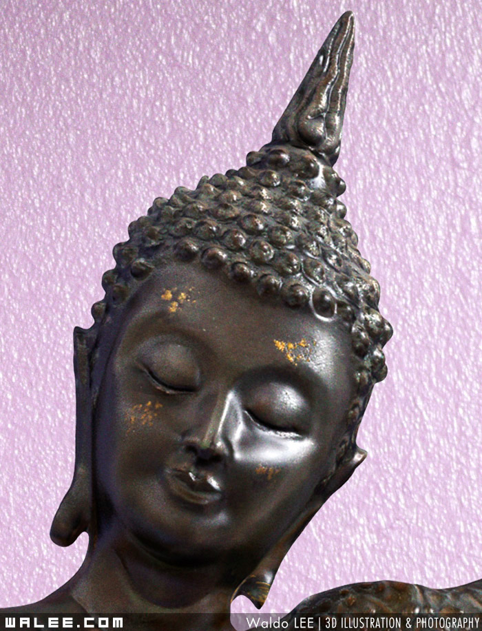 chair Lamp statue Buddha flower pot yawning Stretching