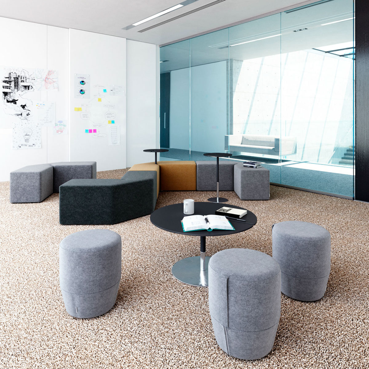 3dsmax corona furniture 3d Visualizations photoshop design interior design 