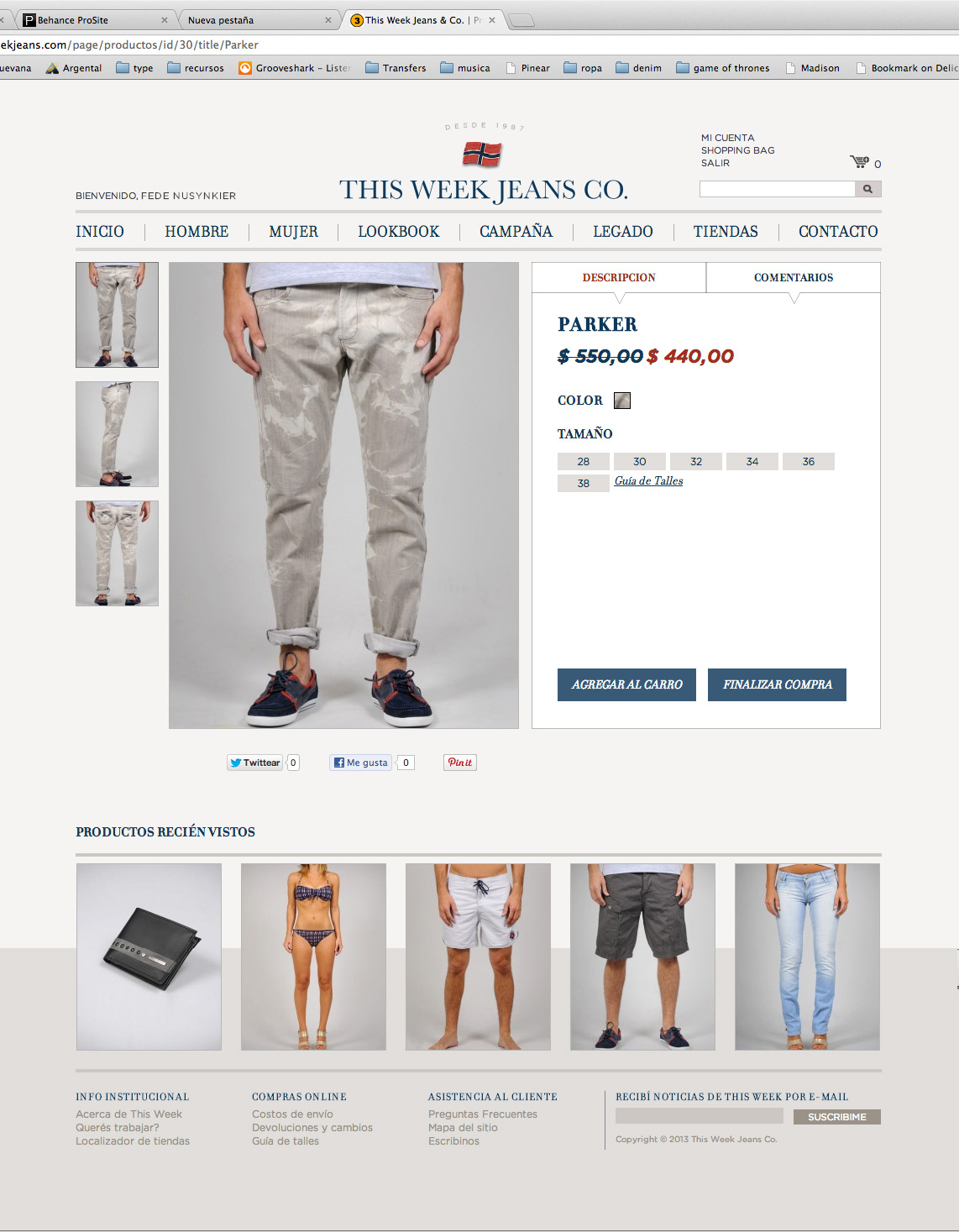 Thisweek jeans Denim moda rosario argentina nusynkier colombo Alias