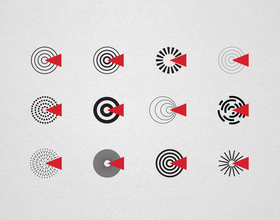 movie Cinema Documentary  russian constructivism Suprematism logo identity museum