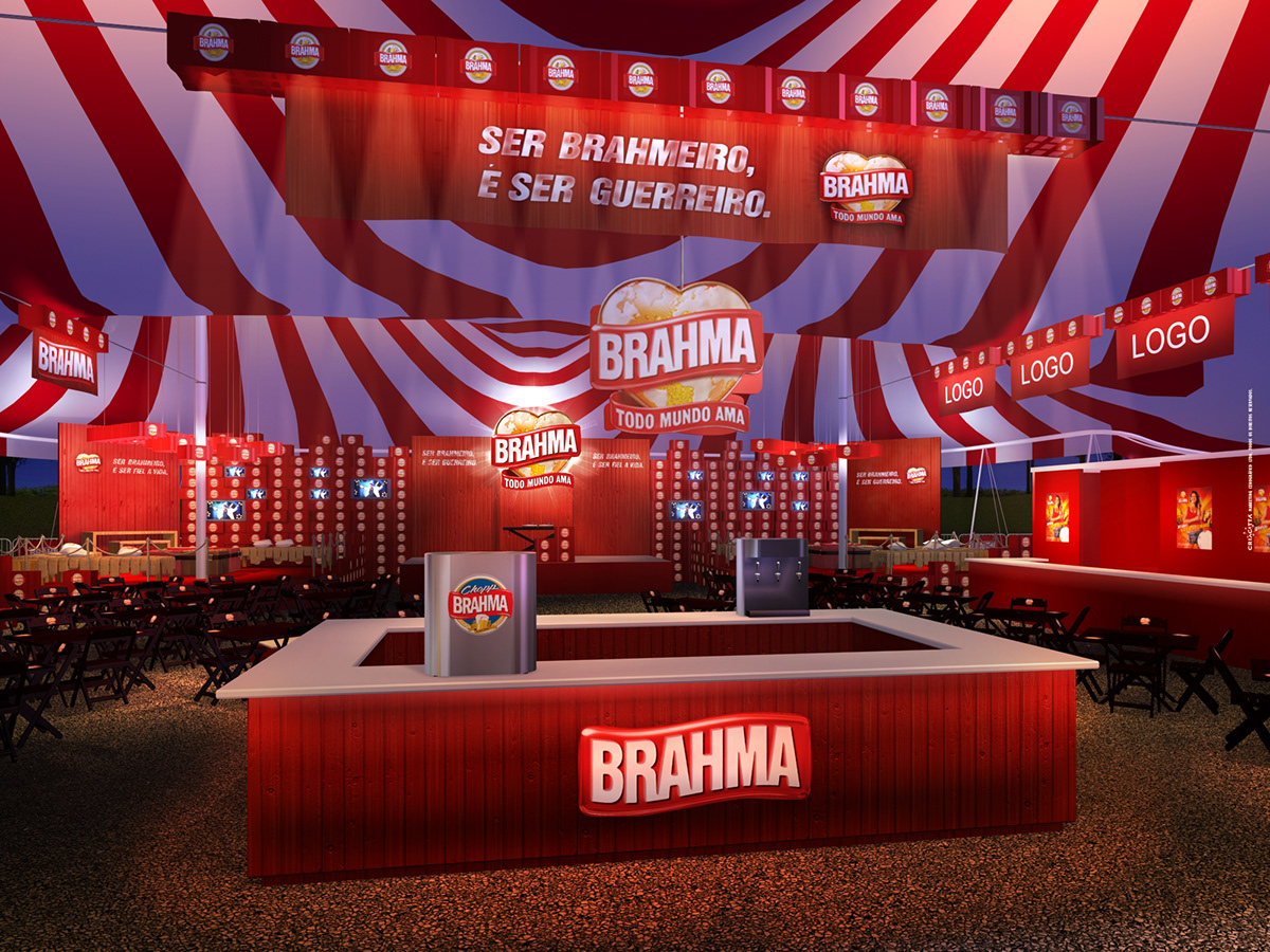 circo  rodeio  Brahma  Itinerante