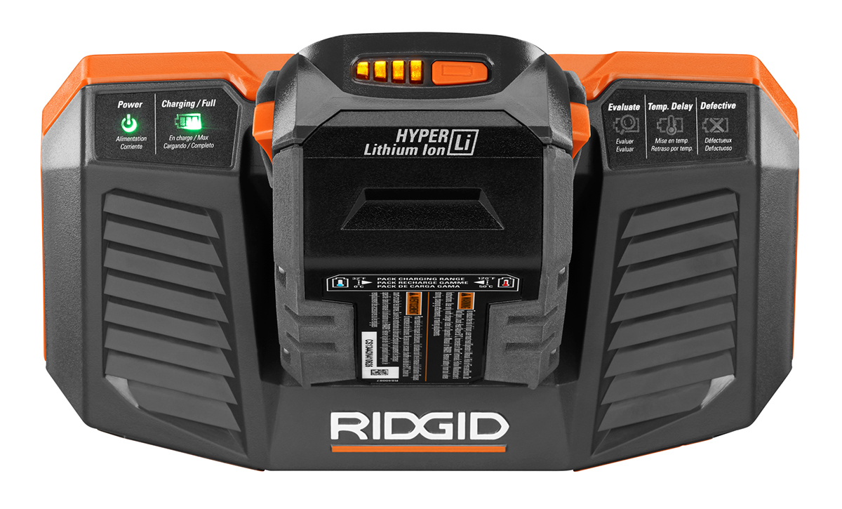 Ridgid charger battery tools Powertools design strategy