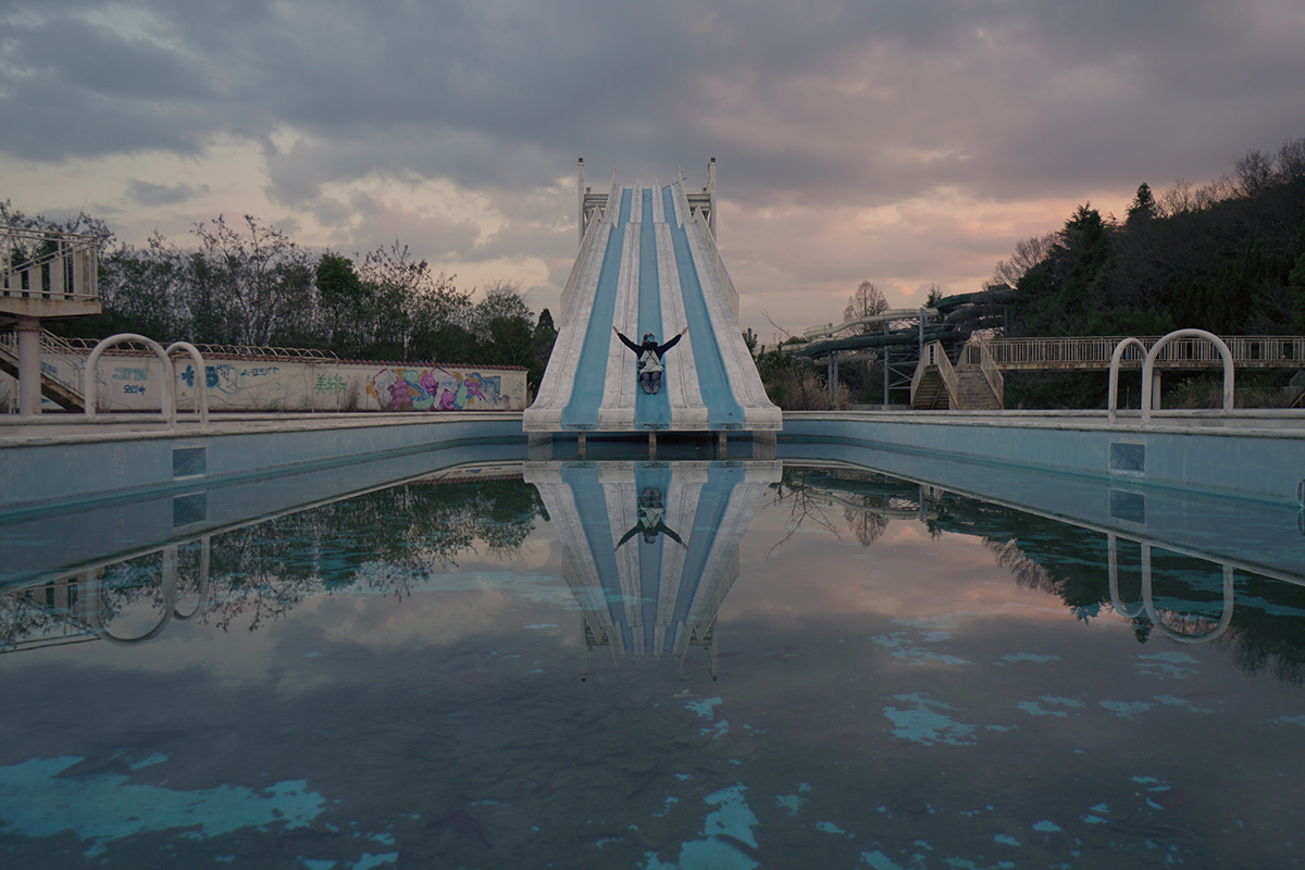 Theme Park urbex Urban exploration Nara dreamland illegal journey