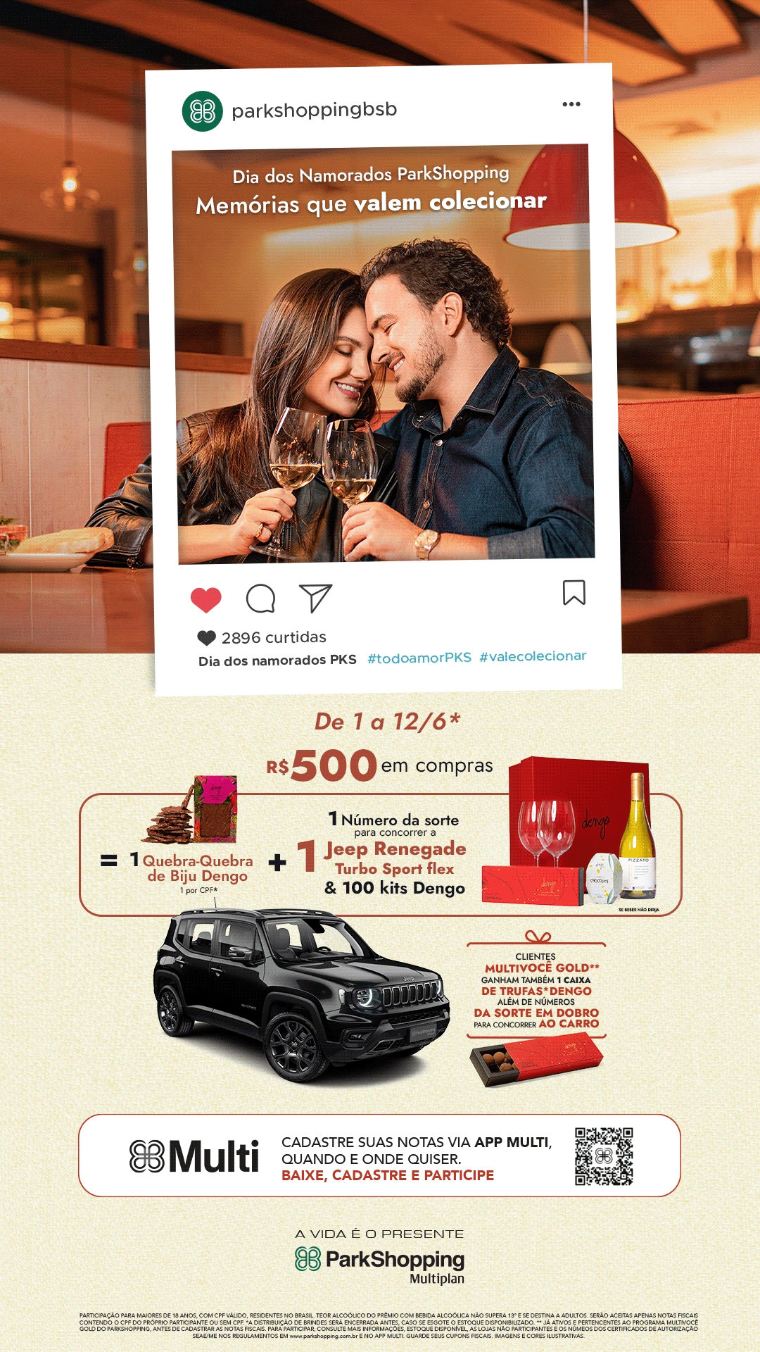 ads amor brasilia campanha Dia dos namorados Love mall Multiplan namorados Shopping