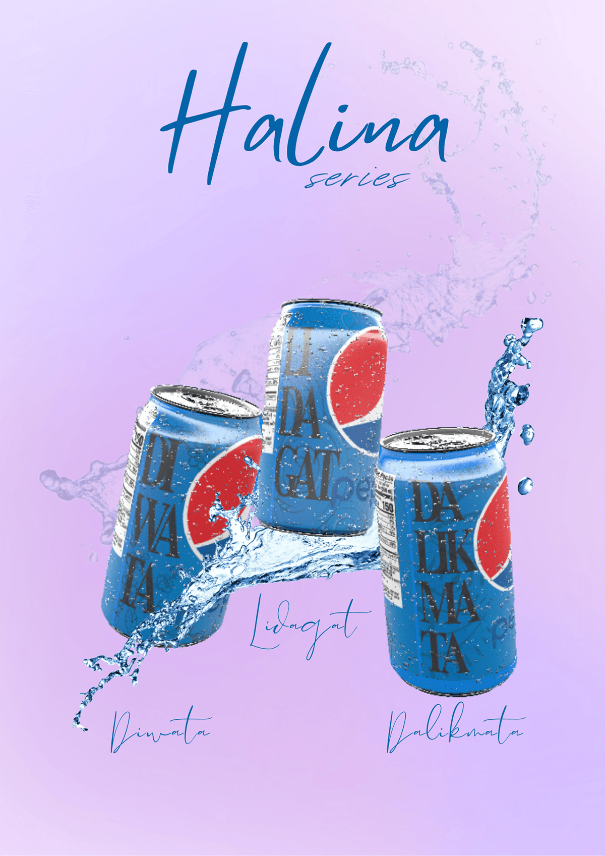 Concept for Pepsi Limited-Edition cans. on Behance