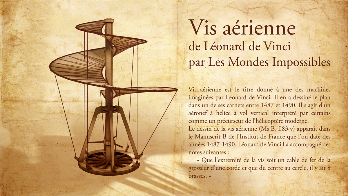 Da Vinci leonard de vinci cité des sciences csi exposition muséographie Paris vinci