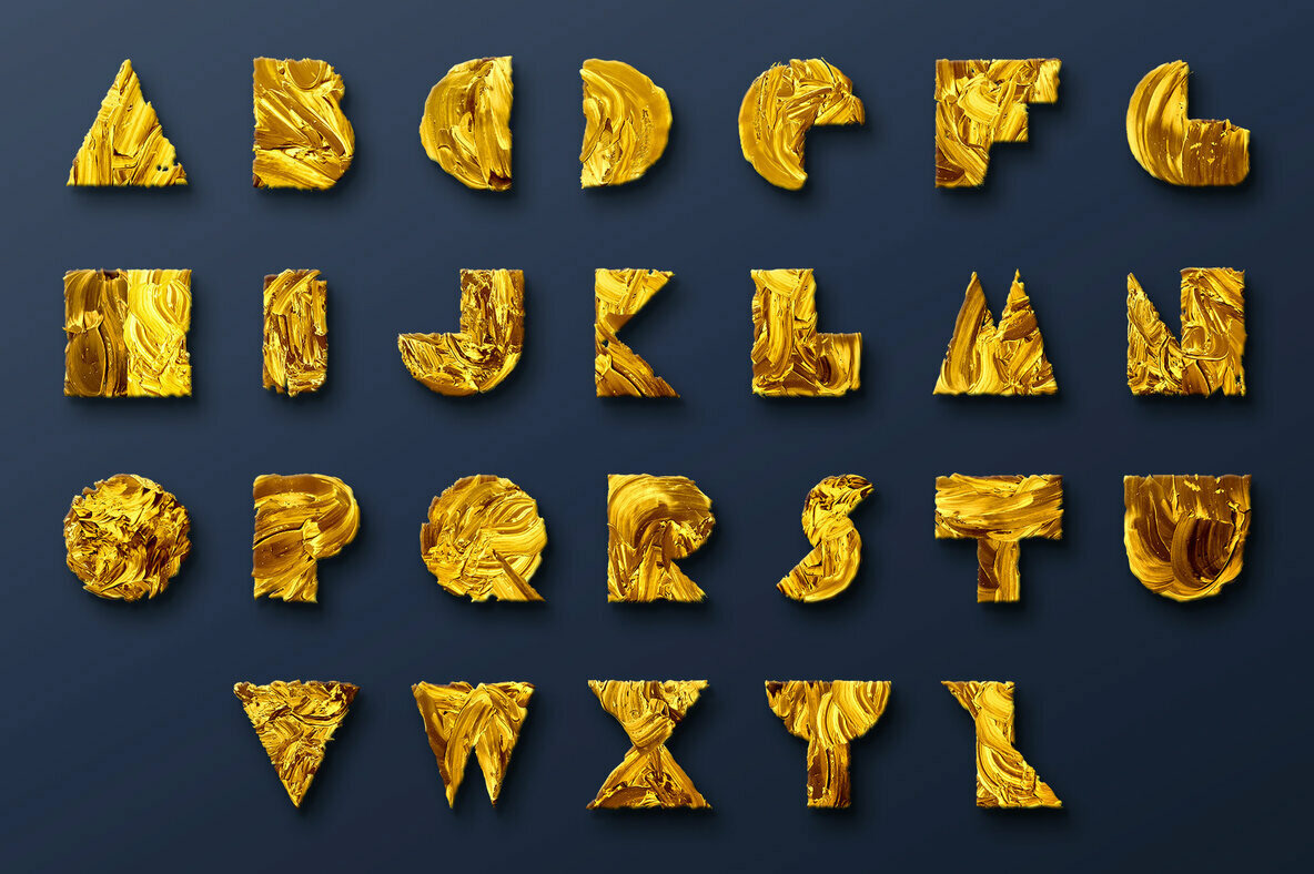 acrylic alphabet colr elegant fluid gold goldeffect minimal painting   texture