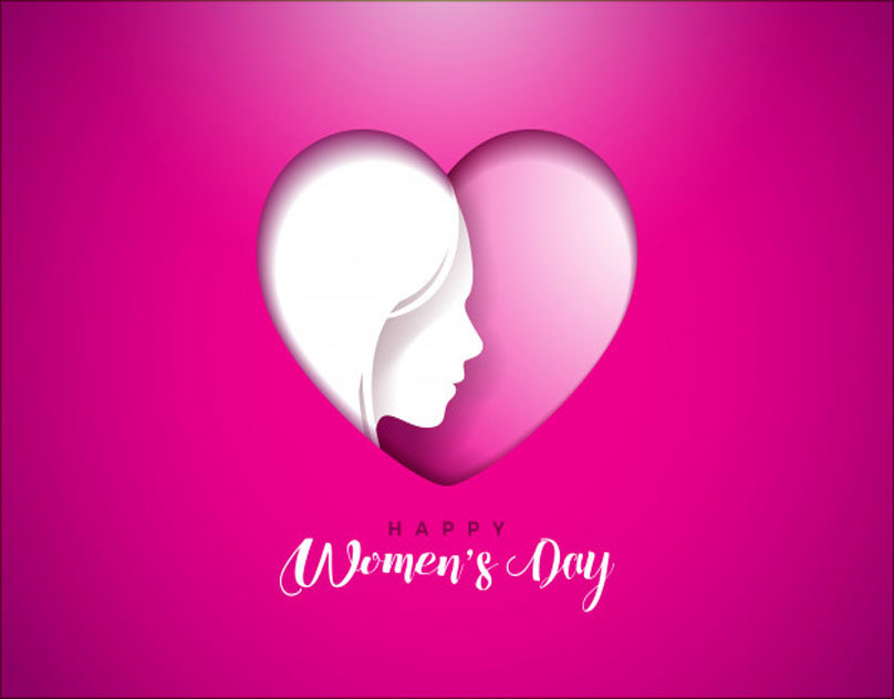 happy-womens-day-greeting-card-design-with-woman-face