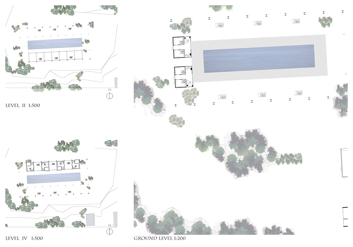 Landscape Architecture  power station banya Sauna social place interaction Creativity Island Pool