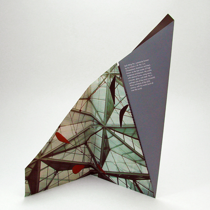 modern geometric folding