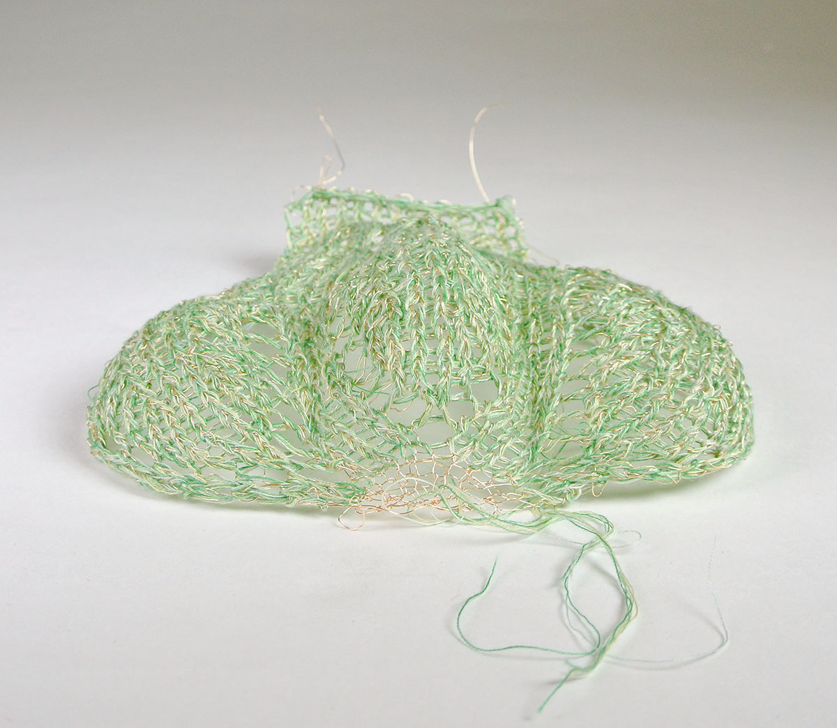 3D Textiles '3d textiles' knitting sculpture 'hand knitting' art yarn 'knitsculpture' 'fiber arts'
