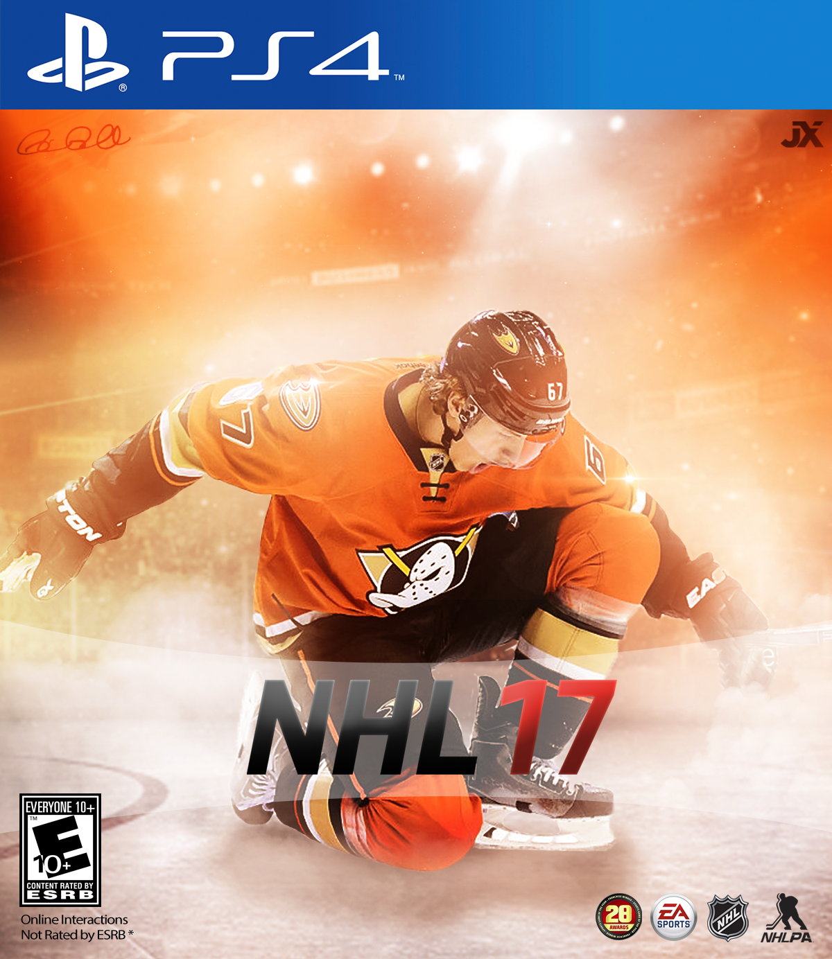 NHL 17 EA SPORTS anaheim ducks hockey
