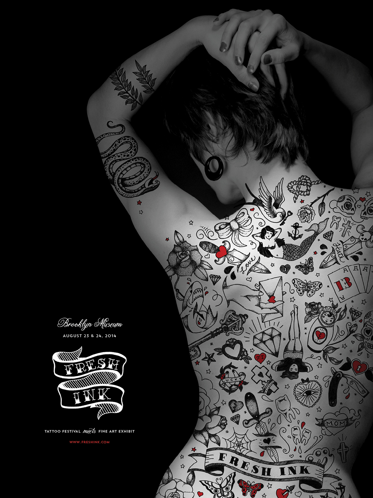 brochure poster Tattoo festival