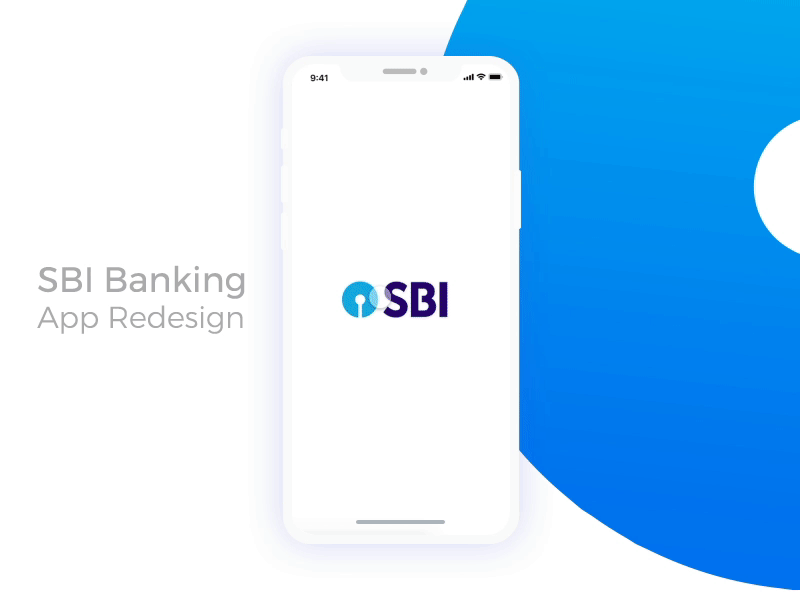 banking Mobile UI mobile banking UI/UX redesign Interaction design  iphone x ui SBI SBI APP Mobile app