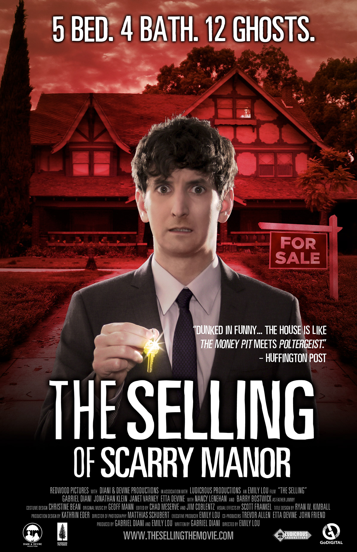 the selling Movies indie film horror comedy  horror/comedy film poster