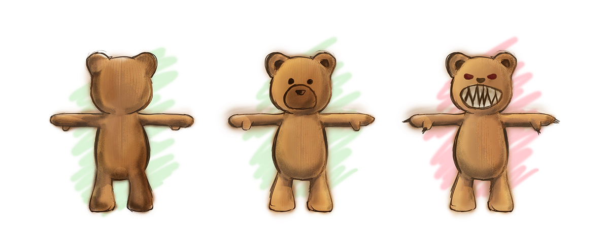 TEDDY - CHARACTER DESIGN - PROTECTED (SHORT MOVIE) on Behance
