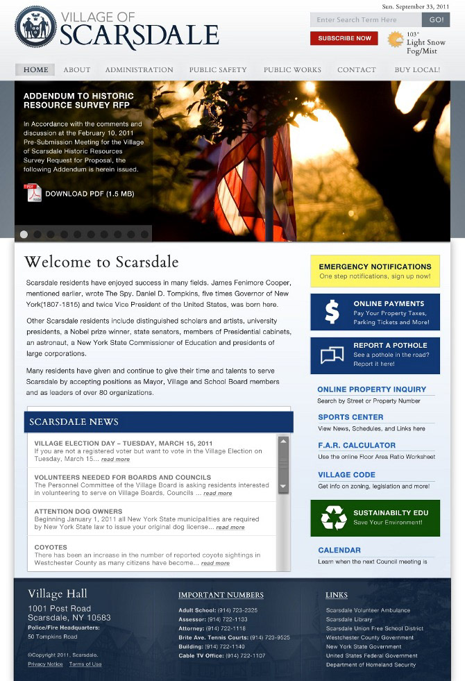 Website Design logo scarsdale nyc