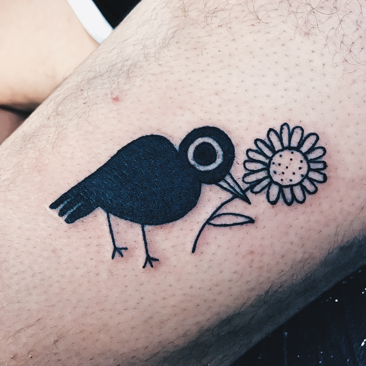 El Salvador tattoo floral bird queer