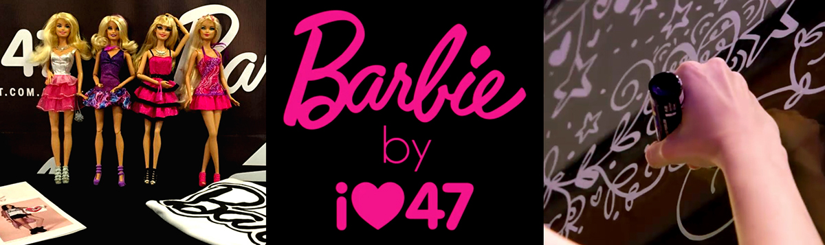 #matel #barbie #windowdesign #47street #holamimi #Fashion #handrawn #illustration