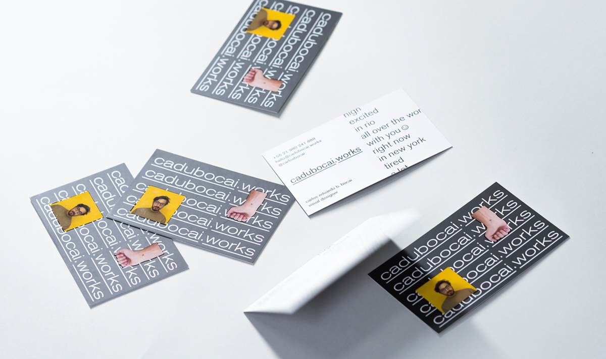 business card graphic design  personal branding Self Promotion print portfolio
