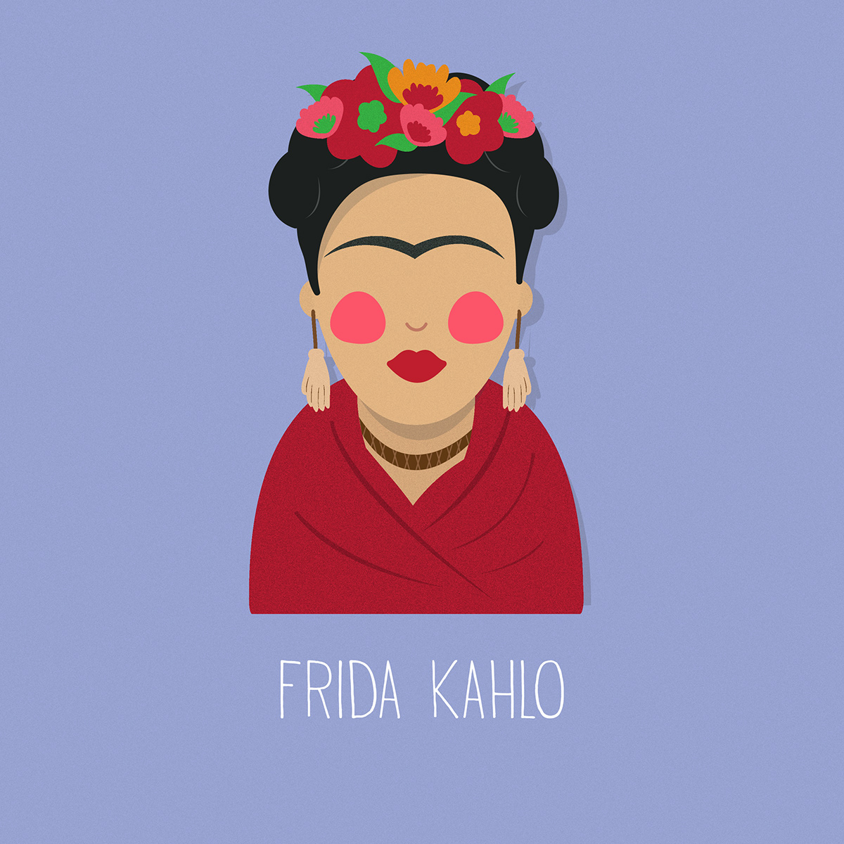 ILLUSTRATION  women Icon Yayoi Kusama Frida Kahlo marie curie Valentina Tereshkova malala yousafzai Coco Chanel vector