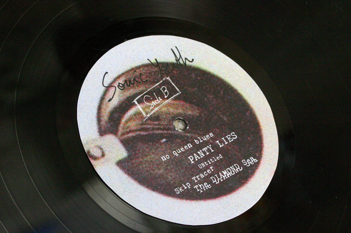 vinilo sonic youth tipografia cosgaya vinyl Washing machine LP