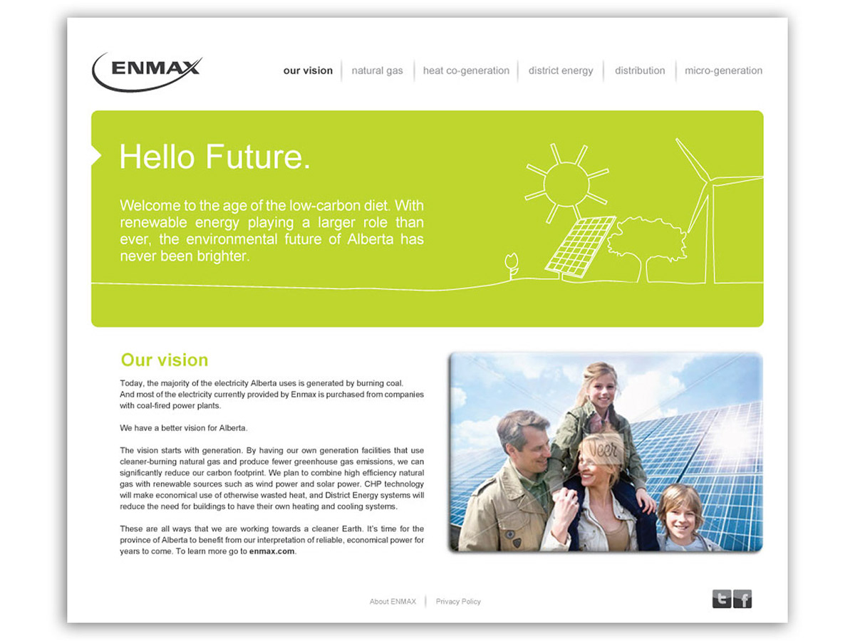enmax energy oil Gas oilsands calgary Canada solar green renewable wind