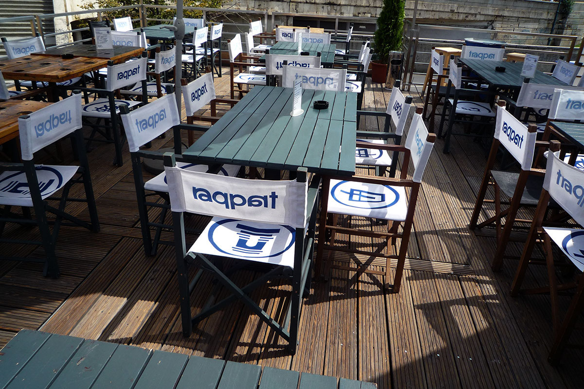 raqpart budapest menu menu design drinklist design restaurant bar club food icon icons pictogramm summer terrace identity typo