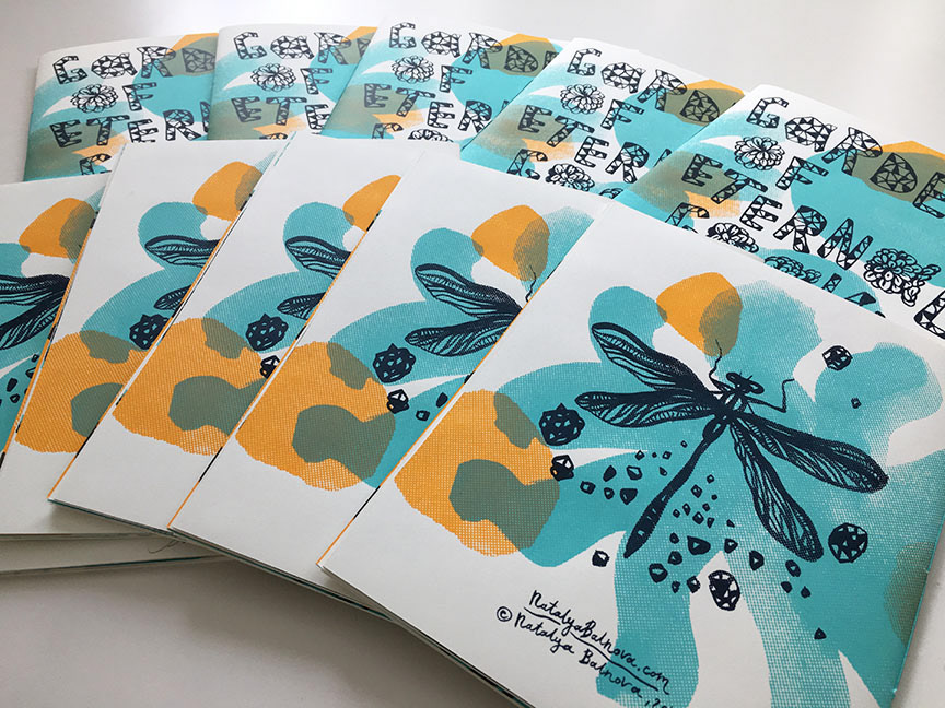 book book design printmaking silkscreen natalya balnova Drawing  Flowers Zines Handlettering Nature